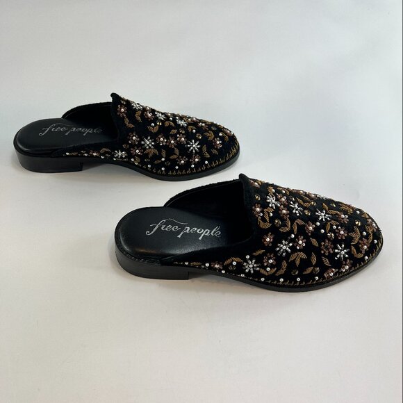 Free People Cosmic Beaded Loafer Mules - Picture 5 of 11